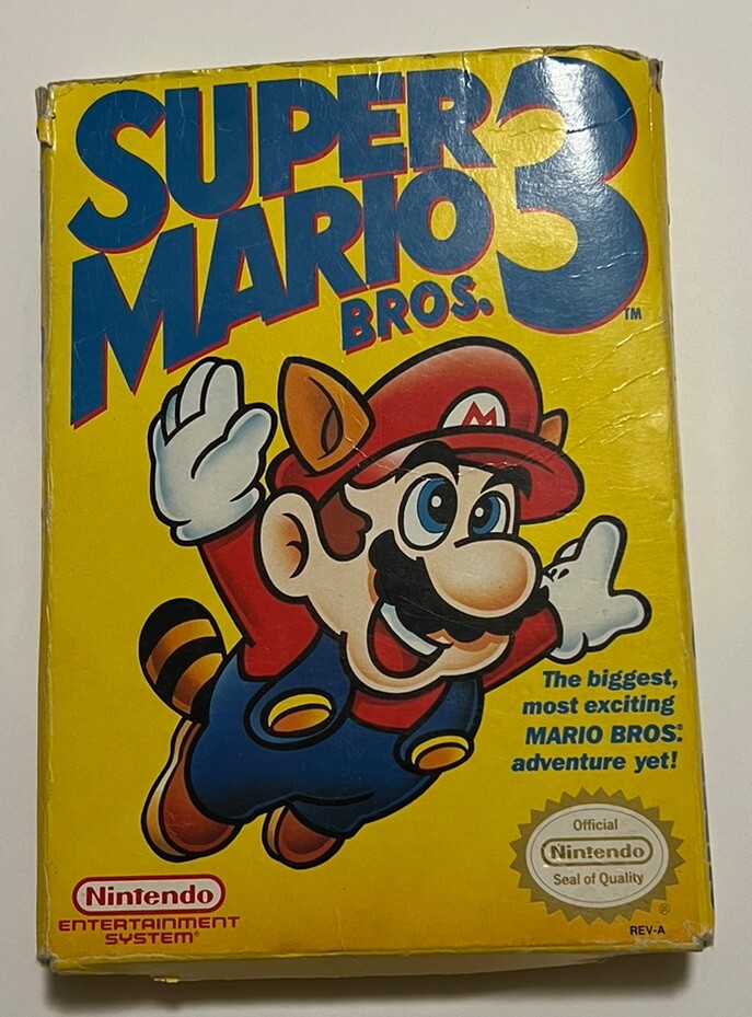 Super Mario Bros CIB NES Nintendo Good Condition Vintage 1990