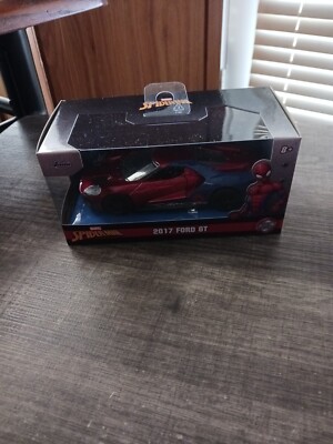 JADA MARVEL SPIDER-MAN 1:32 SCALE 2017 FORD GT BRAND NEW