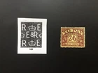 GB Postage Due Fine Used 2/6 1937 E8R Watermark