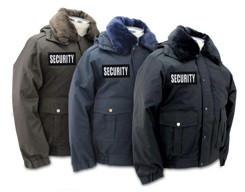 All Season Deluxe Bomber Jacket with Reflective Security ID - product listing photo