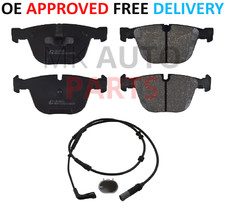 PER BMW SERIE 7 730 740 750 760 PASTIGLIE FRENO POSTERIORI E SENSORE DAL 2009 AL 2015