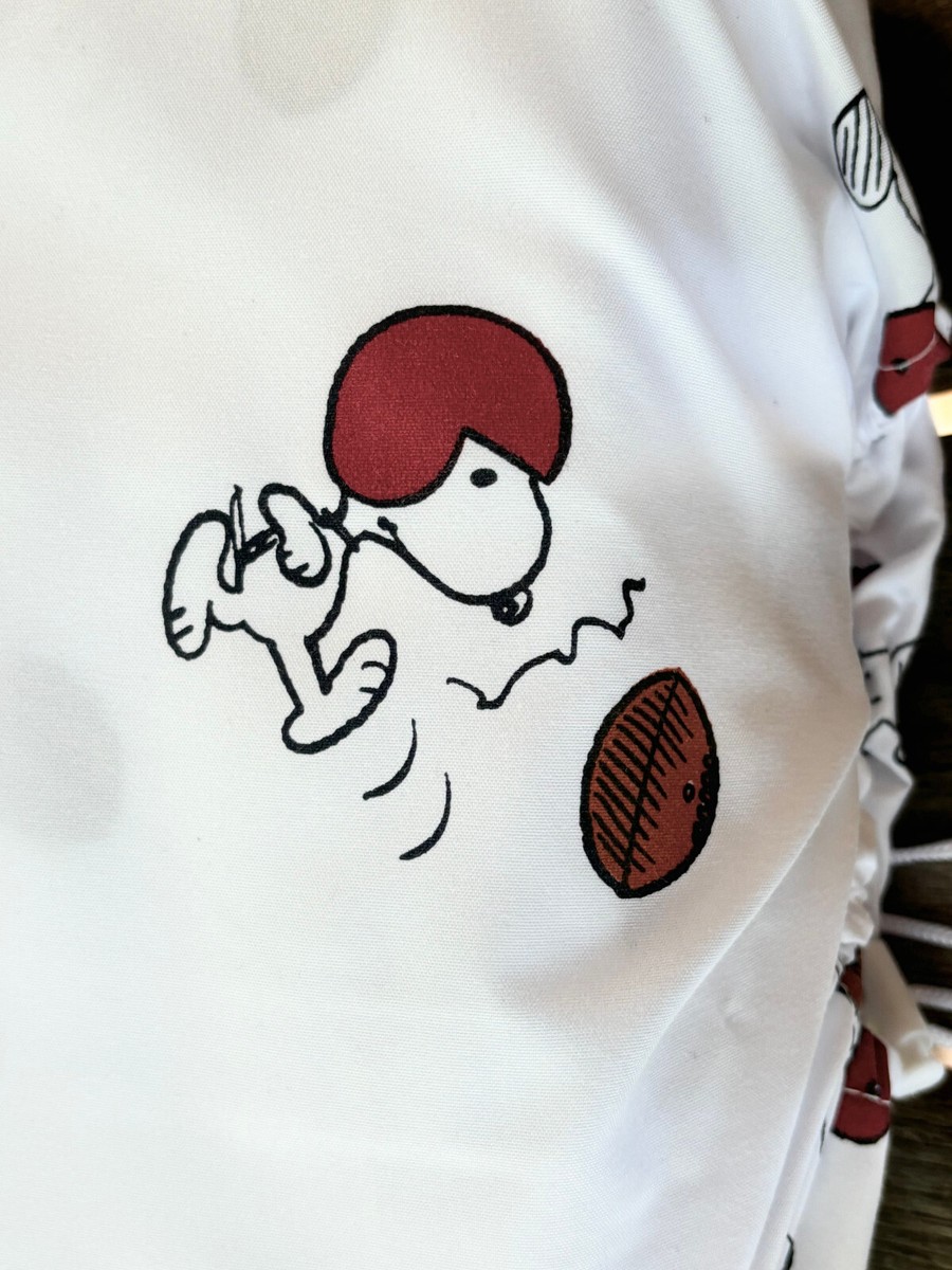 New Peanuts Snoopy Sunday Football QUEEN Size Sheet Set | eBay