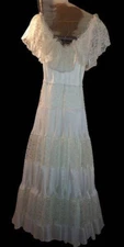 Vintage Wedding Dress 1970's