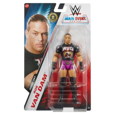 WWE Main Event #151 ROB VAN DAM - RVD Actionfigur Wrestling Basic NEU 2024