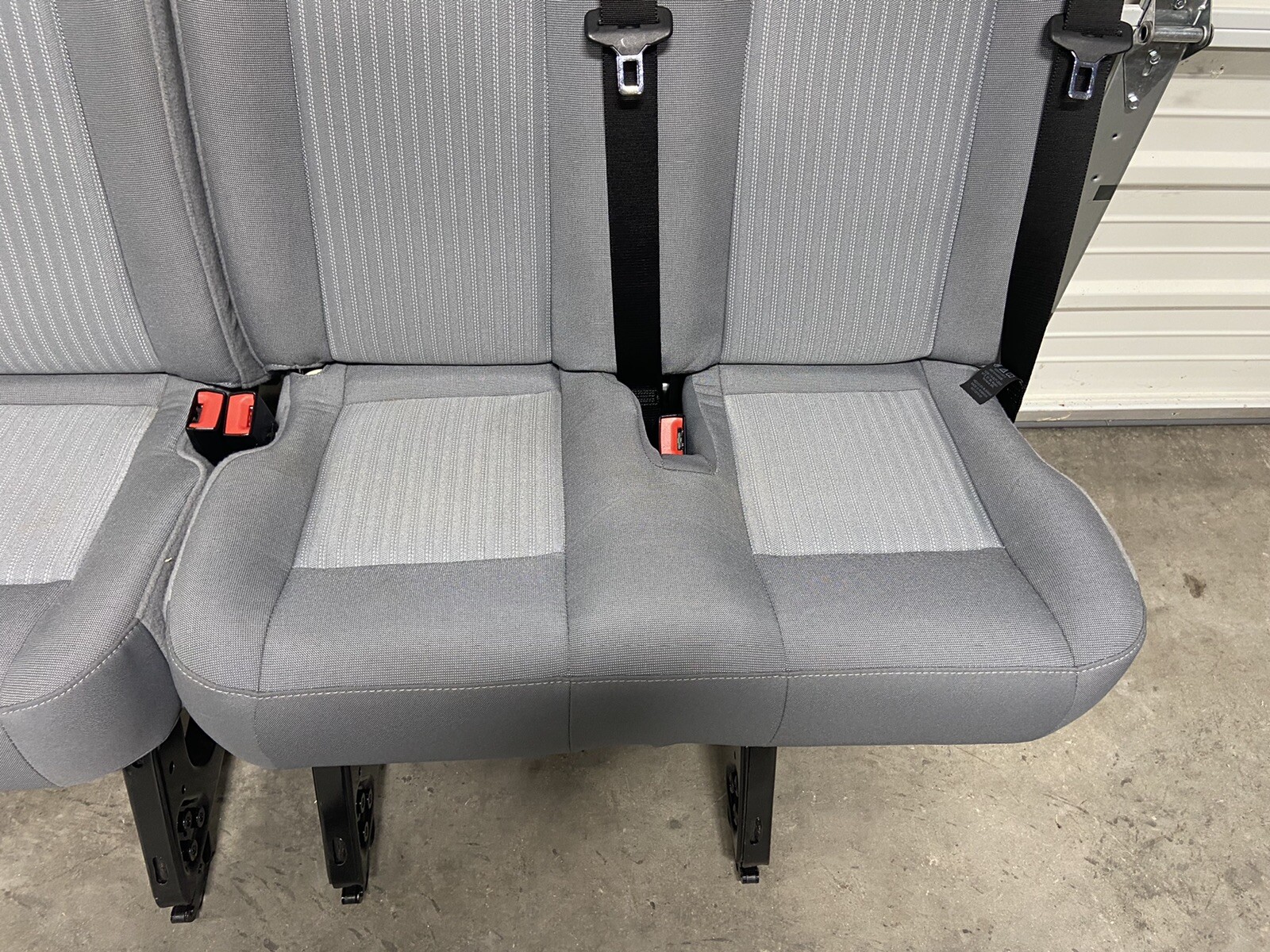 20152023 Ford Transit 12 Passenger Van Rear Seats Gray Cloth eBay