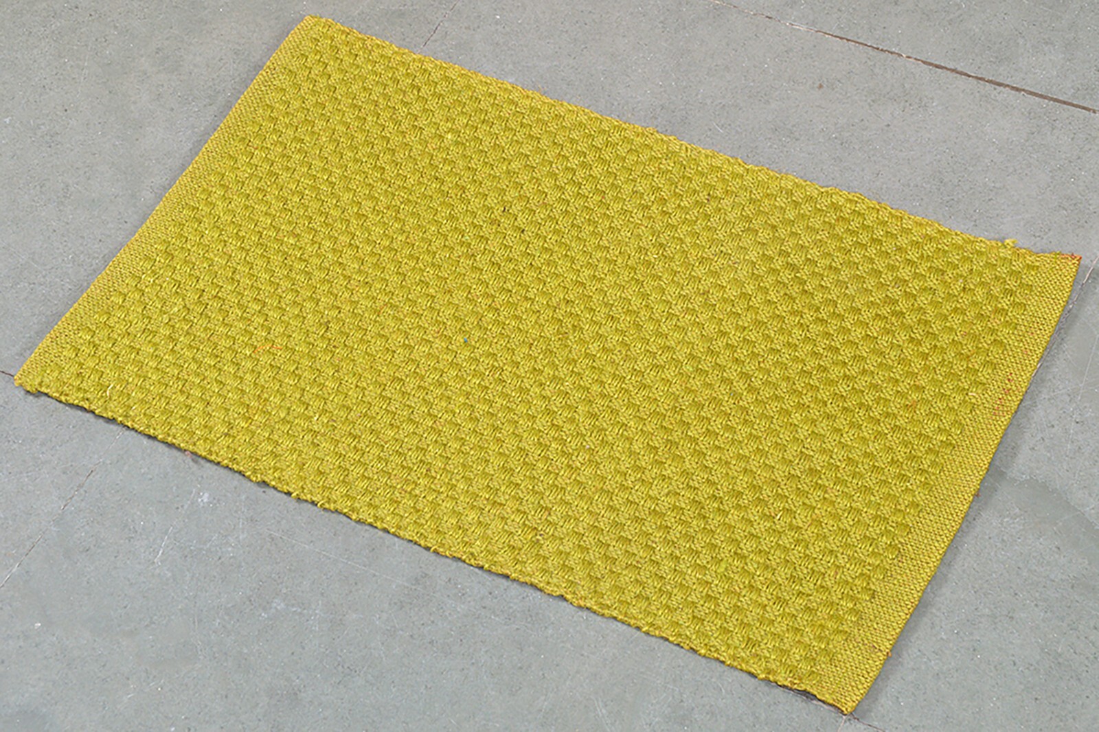 Green Indian Handmade Jute Rug Bedroom kitchen Doormat Entry