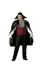 Classic Vampire Dracula Deluxe Premium costume NEW halloween Large Incharacter