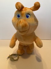 Original 1985 Grubby Worm From Teddy Ruxpin Comes With Animation Cord Untested