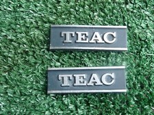 Części głośników vintage TEAC LS-400 - 2 - TEAC Metalowe odznaki głośników