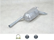 Endtopf NEU für Mercedes Benz E-Klasse W210 E200 E240 E280 E320 Auspuff+Anbaut.