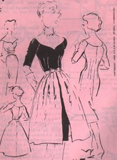 UNCUT VTG 1959 SPADEA Duchess of Windsor Sewing Pattern - Cocktail Dress