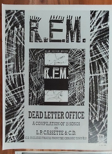 R.E.M. # Advert Clippings Review - Dead Letter Office Fables Of The / M. Stipe - Bild 2 von 3