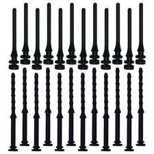 Black Pc Fan Shockproof Screws Silicone Rubber Anti-Noise Computer Screws