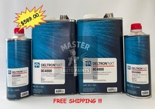 Ppg 2 Gallons Dc4000 Deltron Premium Clearcoat 2 Qt Dch3085 Free Shipping 2kit