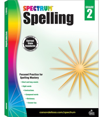 Spectrum Spelling Workbook Grade 2, Ages 7 to 8, 2nd Grade Spelling Workbook...