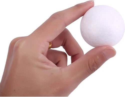 Craftjie 14 Stück 4 Zoll Halbschaumkugeln weiß halbrund Styroporschaumkugeln - Bild 4 von 4