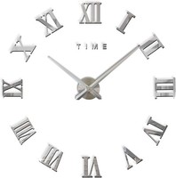 Moderne Diy GroßE Wanduhr Big Armbanduhr Aufkleber 3D Spiegel Aufkleber