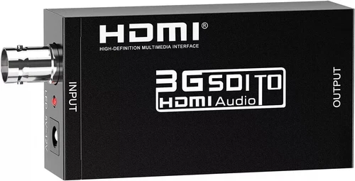 Convertitore SDI a HDMI Tleoosy Supporto Segnale 3G-SDI/HD-SDI/SD-SDI - Imagen 1 de 7