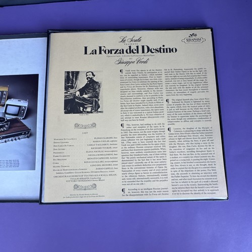 Verdi – La Forza del Destino 3xLP Seraphim IC-6088 Maria Callas Tullio Serafin - Foto 5 di 19