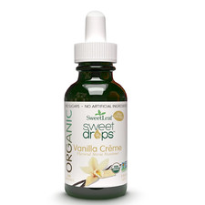 SweetLeaf Organic Sweet Drops - Flavored Stevia Liquid Sweetener, Stevia Extract