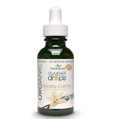 SweetLeaf Organic Sweet Drops - Flavored Stevia Liquid Sweetener, Stevia Extract