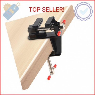 YXQ Mini Vise Clamp Small Bench Vice Clamp on Table Vise Drill Press Vice for Wo