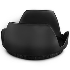 Hard Tulip Shape Camera Lens Hood Prevents Lens Flare for Canon Nikon Sony Sigma