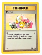 Mr Fuji 58/62 Fossil Pokémon Trainer Card 1999 on eBay