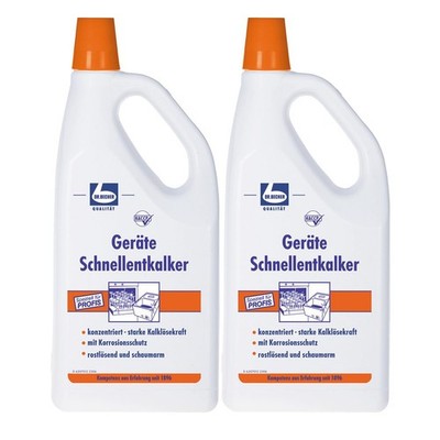 Dr. Becher Geräte Schnellentkalker 2L für Küchengroßgeräte (2er Pack)