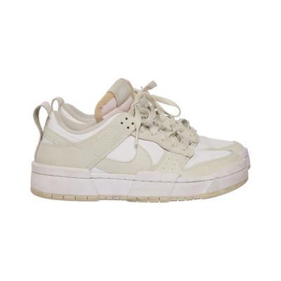 Nike, Sneaker, Größe: 40 1/2, Dunk Low Disrupt, Leder, Weiß/Beige, Damen #3RP