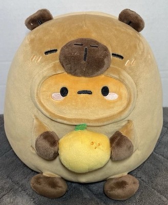 Smoko Plush Capybara Tayto Potato Midi Mochi Plushie Stuffed Animal