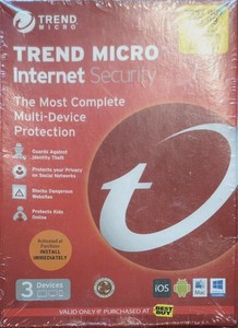NEW Trend Micro Internet Security 3 Devices IOS MAC WINDOWS ANDROID