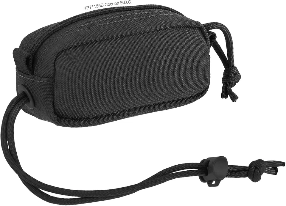 Bolsa MAXPEDITION Cocoon EDC 5 pulgadas x 1,5 x 2,25 pulgadas, negra  Foto 3 de 4