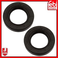 Transmission Shaft Seal x 2 Febi 37469 For Audi A3 S3 Skoda Octavia 020311113B