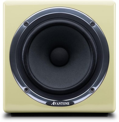 Pro Active Mixcube 5.25 Inches Powered Studio Monitor - Retro Cream, Each