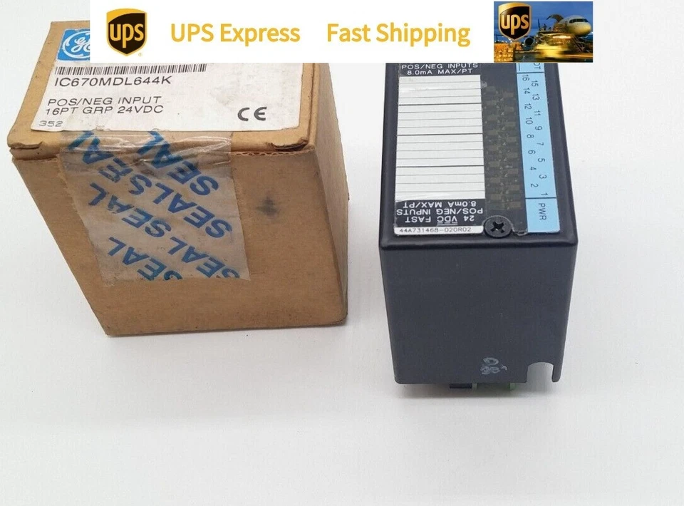 IC670MDL644K GE Fanuc IC670MDL644K POS/NEG Input Module UPS Fedex/DHL/UPS HTZ1 - Image 2 of 4