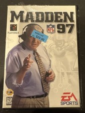 Madden NFL 97 Sega Genesis Sealed Game John Madden 1997 EA Sports Free Ship !