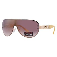 Guess Factory Smoke Mirror Shield Ladies Sunglasses GO00037 32C 00