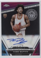2023-24 Topps Chrome Certified Rookie Auto Kobe Bufkin #CRA-KOB Auto 6o3