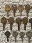 Lot of (23) Vintage Master Lock Co. Padlock Keys-Walking Lion, Etc. Made in USA — photo 7