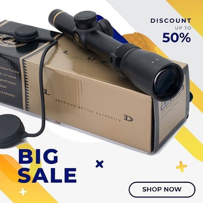 New VX-3 Rifle Scope 1.5-5x20mm Matte Rifle Scope CDS-ZL Duplex Riflescope