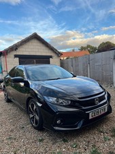**2019 Honda Civic 1.6 i-DTEC SR – Black – Manual – 91,000 Miles**