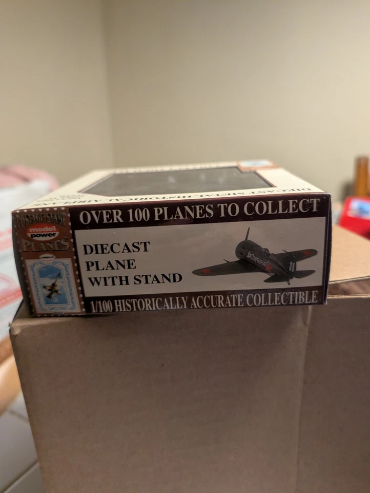 Model Power Postage Planes No.5331 Polikarpov I-16 Diecast - Image 3 of 4