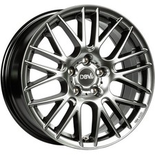 4x Sommerräder DBV 5KS 003 für Mazda 3 BK 17 Zoll Felgen 225