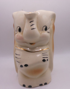Vintage Dumbo Creamer Pitcher Walt Disney USA Elephant Figurine Ceramic c1940s