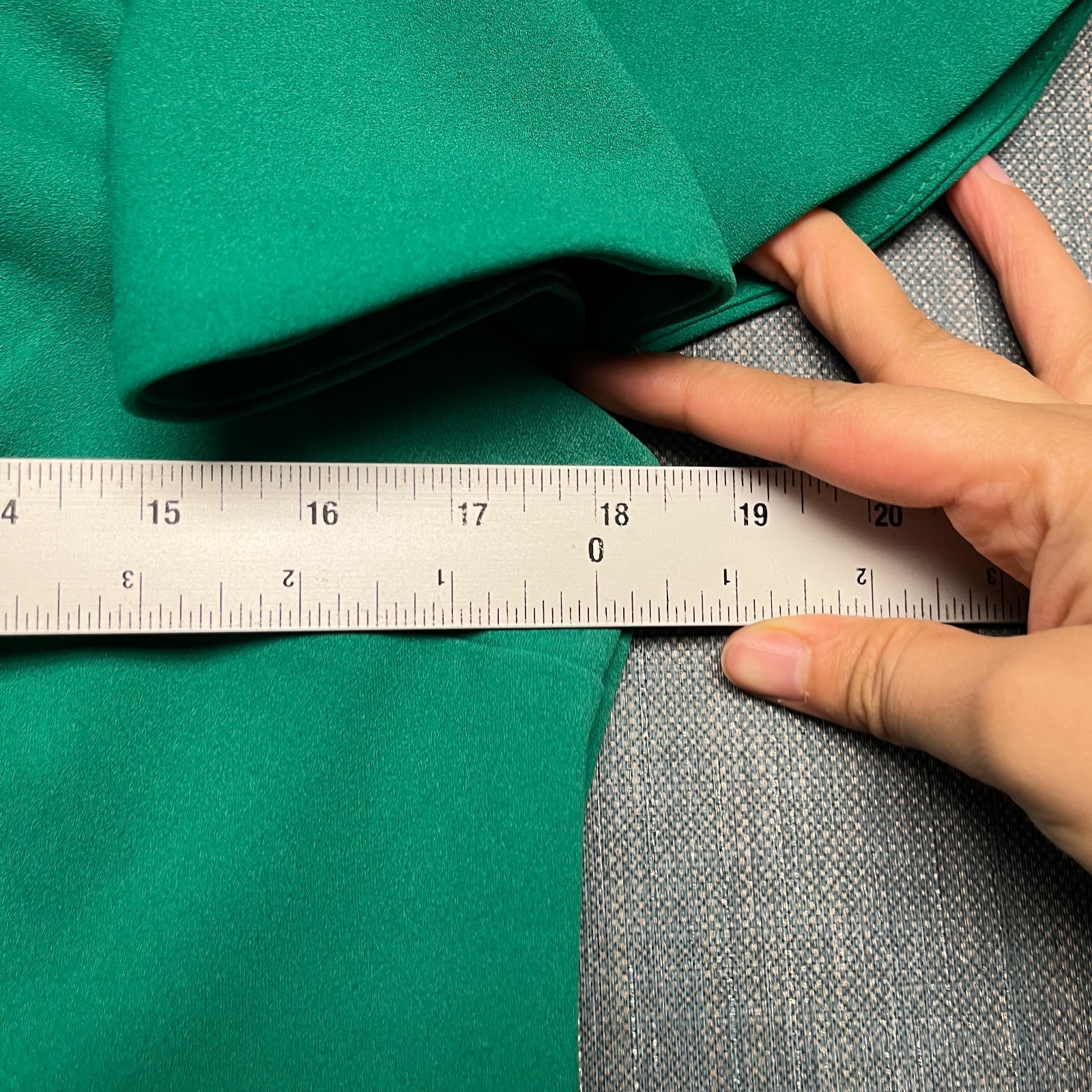 Calvin Klein Women's Shift Dress Size 12 Green Flutter Sleeve Casual Work Chic thumbnail 5