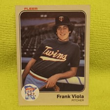 1983 Fleer Frank Viola #625 RC - Minnesota Twins