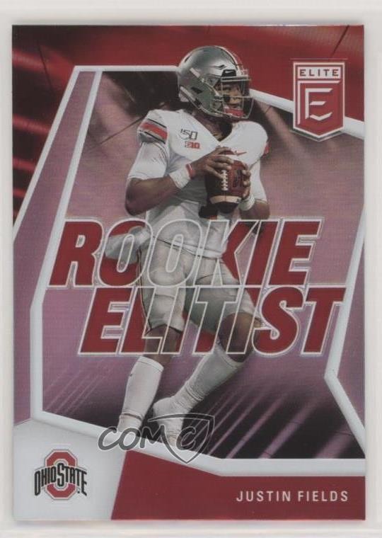 2021 Panini Donruss Elite Rookie Elitist Justin Fields #RE2 RC t5d