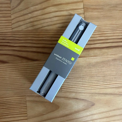 Mitsubishi Pencil uniball ZENTO signature model silver 0.38mm
