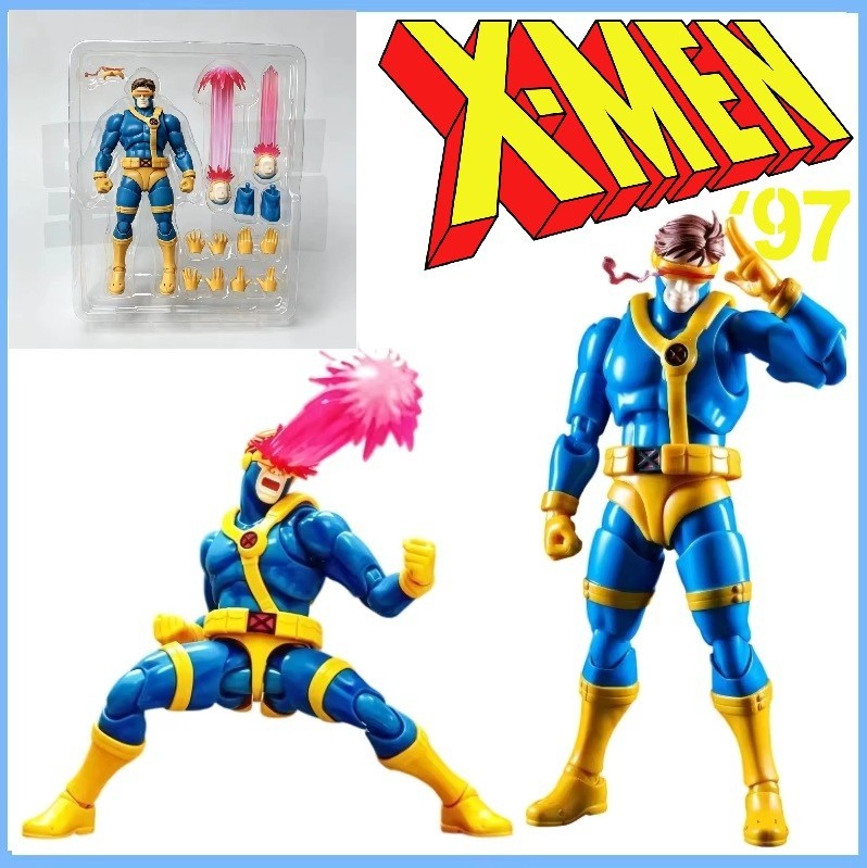 Mustang Toyz X-Men Cyclops Gamerverse 1/12 SHF Replica Action Figure Model MT01